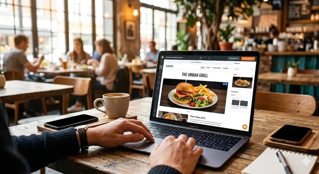 Create your first restaurant website in just 15 minutes